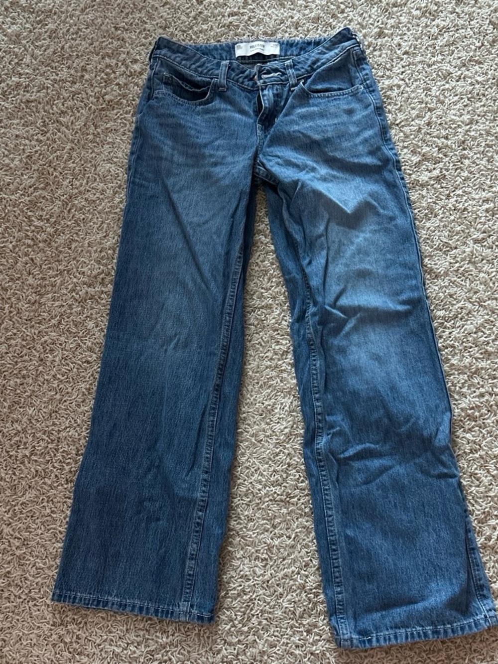 Hollister Women’s Size 00 Low Rise Baggy Jeans